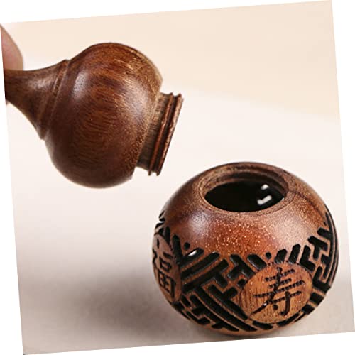 Decoración de botella de calabaza para aromaterapia miniatura 4