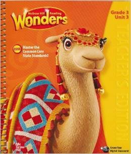 McGraw-Hill Reading Wonders, Teacher's Edition, Grade 3, Unit 3: OneOf a Kind, CCSS, 9780021186679, 0021186677, 2014