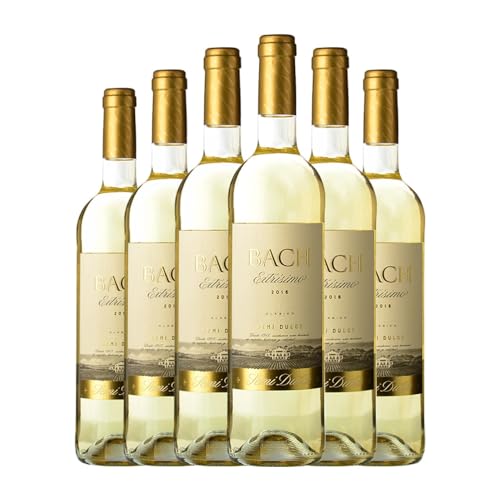 Bach Extrísimo Semi-Seco Semi-Dulce Catalunya Joven 75 cl Vino blanco (Caja de 6 Botellas de 75 cl)