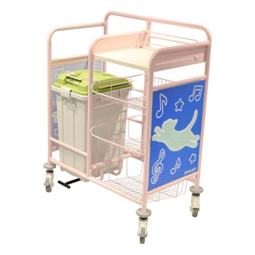 KAWAJUN (�J���W����) �͏~ ��×p���S�� 3�i �i �t�b�g�y�_�������ݔ�/�L���X�^�[�t��/�X�g�b�p�[�t��/�o�X�P�b�g �j �Ɩ��p �J�[�g �I���c���� �J�[�g48 ���^ �s���N MCR083PN