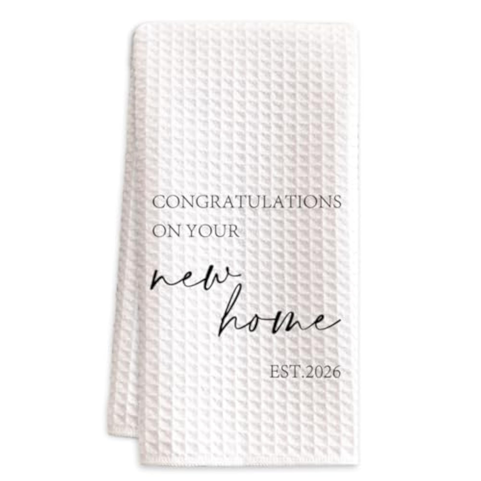 First Time Owners Home Kitchen Towels, Housewarming Gift