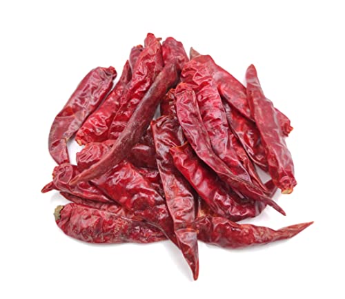 Pimientos Rojos Picantes Secos 85g - 1,95kg Clase A Capsicum annuum (85 gramos)