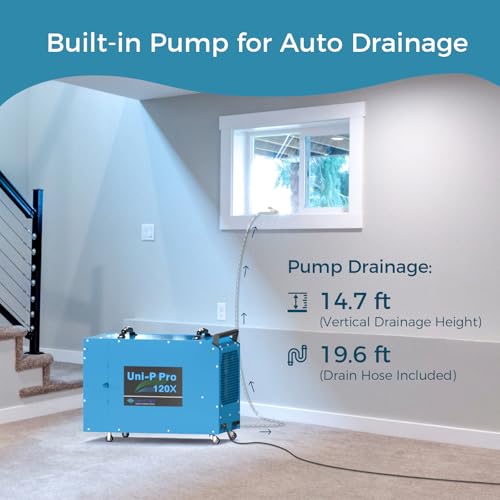 Image of ALORAIR 235 Pints Dehumidifier with Pump and Drain Hose for Crawl Space
