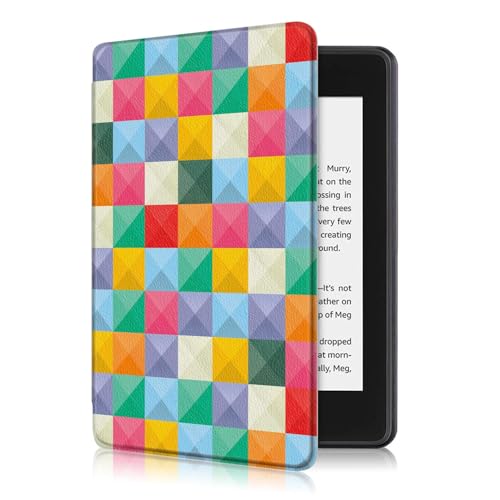 Image of ProElite Slim Smart Flip case Cover for Amazon Kindle Paperwhite 6.8 inch 11th Generation 2021, Diamonds (Fits Signature Edition Also)
