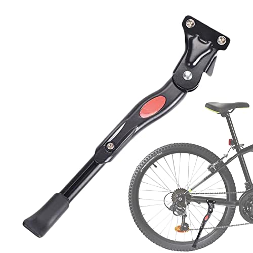 マウンテン バイク キック スタンド - 2穴サイドマウントキックスタンド,24インチ/ 26インチのマウンテンスポーツバイク、折りたたみ式バイクに適した駐車スタンドフット Allystyle