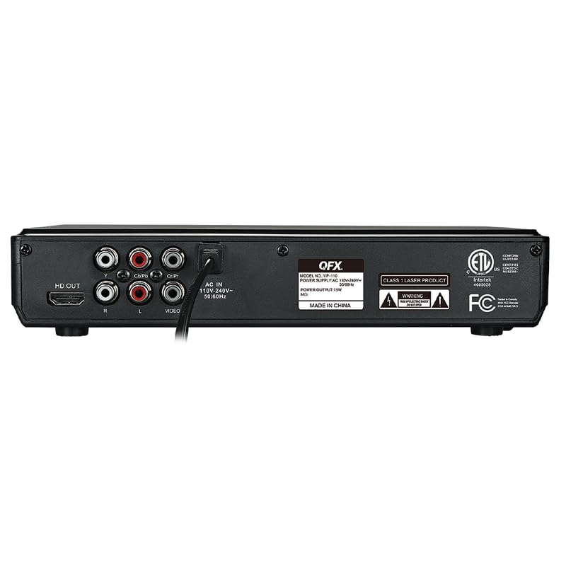 Progressive SCAN DVD/CD Player with HDMI Output + CD Ripping + FM Radio + Remote Control