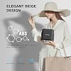 [Officially-Licensed App & Auto Focus]Black Smart Mini Projector with WiFi and Bluetooth, XuanPad 4K Support Movie Projector, Portable Native 1080P Outdoor Projector with 360 Stand