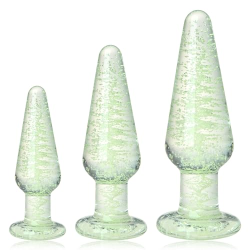 Crystal Glowing Butt Plug et jouets sexuels anaux pour couples et célibataires