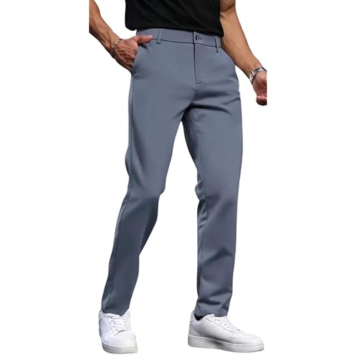 Calça Alfaiataria Slim Fit Masculina Social Preta Sport Fino