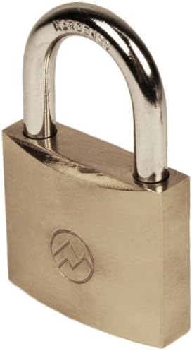 FJM Mountain Series BP150-KD Solid Brass Padlocks with Same Key, Home Improvement Door Lock, Weatherproof TSA Locks for Luggage, with 3 Master Locks, Wide Keyed Different, 1 ½”