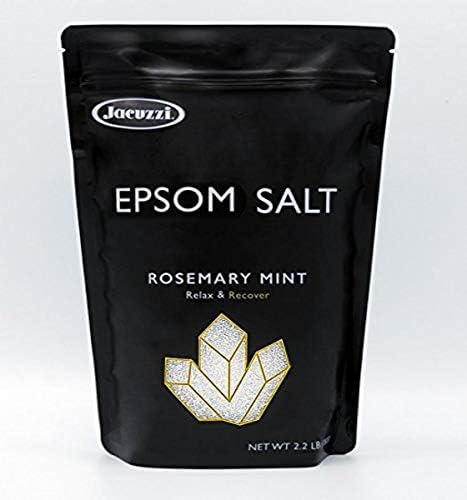 Jacuzzi SA14000 Epsom Bath Salt, 2.2 lb, Rosemary Mint