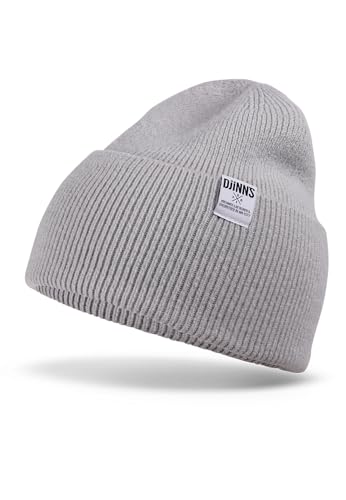 Bonnet Djinns Basic Wool Beanie gris idéal pour vos sorties urbaines