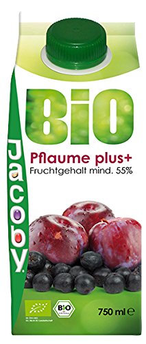 JACOBY Bio prugna Plus, 8 Pack (8 x 750 ml)