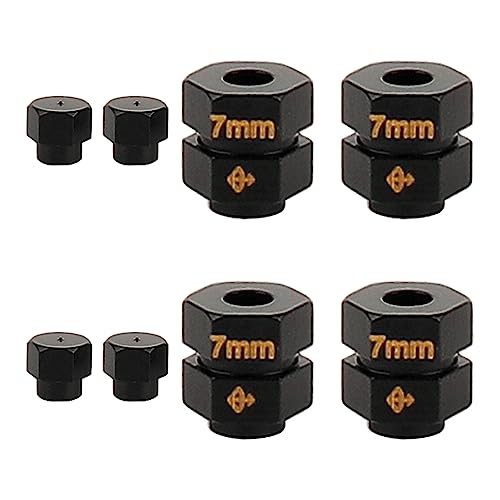 Pièces anti-retournement pour Axial TRX4M adaptateurs laiton 7mm