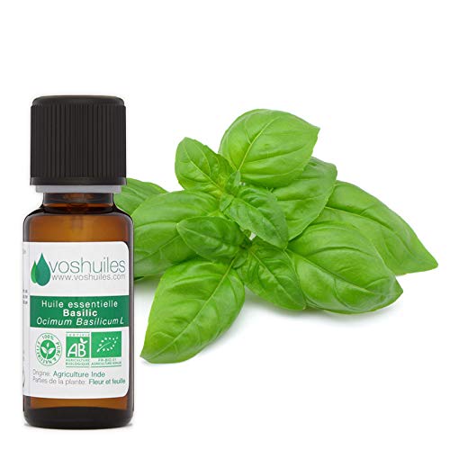 Huile Essentielle De Basilic Pure Et Naturelle - Flacon De 1 Litre - Origine France, Sans Marque