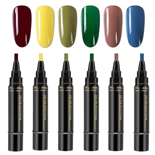 Rotuladores de esmalte de uñas accesorios de pintura de secado rápido sin UV