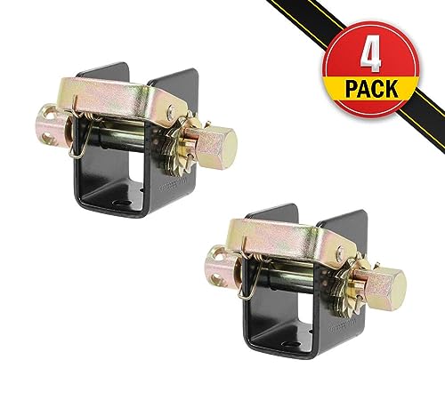 Mytee Products Lashing Winch 2 Inches (4 Left, 4 Right) Weld On Track Tie Down Tow Dolly Strap Truck Flat by Mytee Products - Image 2