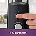 Mr. Coffee Automatic Coffee Grinder with 5 Presets, 12 Cup Capacity, Black – Ideal for Home Use and Espresso Lovers