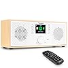 Audizio Rimini stereo wifi internetradio met Bluetooth en Spotify Connect – 50W – Wit