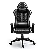 AMINITURE Gaming Chairs High Back Ergonomic Office Chair Racing Video Game Chair with Adjustable...