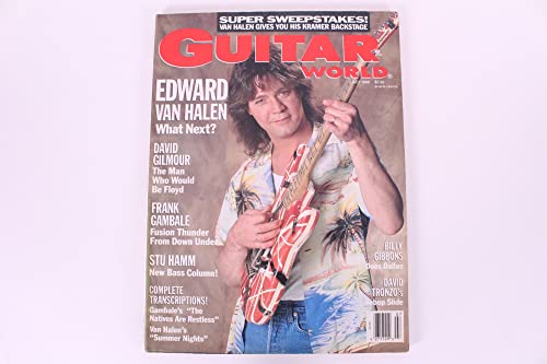 Guitar World Magazine - July 1988 - Edward Van Hallen -What next?