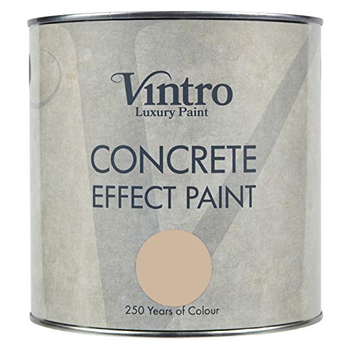 Vintro Paint | Concrete Effect Paint | Stone | 2.5L (Travertine)