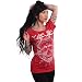 Produktbild Yakuza Damen Supernova Wide Crew Neck T-Shirt, Ribbon Red, XL
