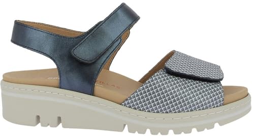 Doctor Cutillas Sandalia para mujer 36157 Autoadherente de la talla 40 en color MARINO