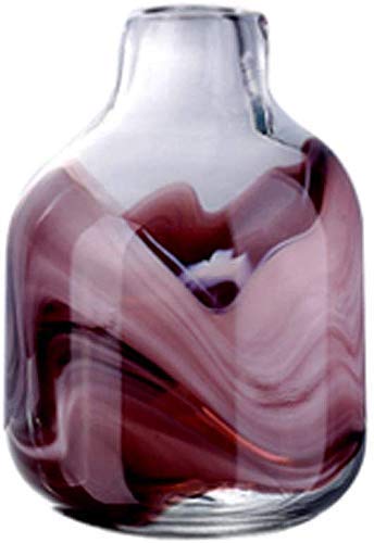 Vase en verre transparent de haute qualité pour décoration florale raffinée