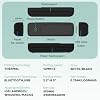 A80 Portable Thermal Printer,Inkless Mini Printer Support for 8.5 X 11 US Letter,HD A4 Printers Compatible with iOS/Android/Mac/Windows,Wireless Printers for Travel, Laptop for Office,Car,Home