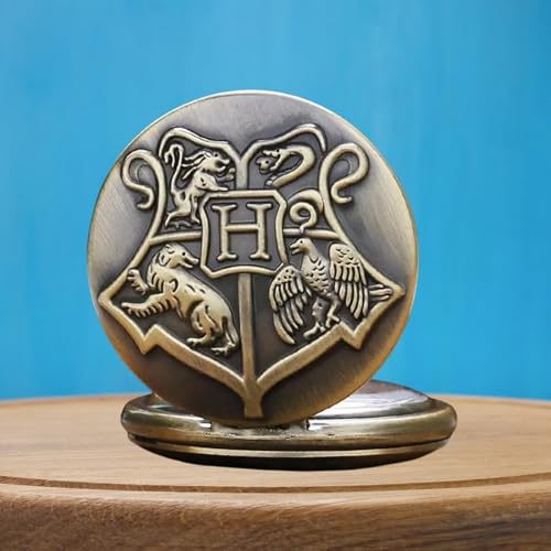 Image of Vintage Quartz Pocket Keychain for Men & Women - Classic Retro Antique Style Anime Marvel Super Hero Timepiece, Decorative Accessory for Bags and Backpacks.