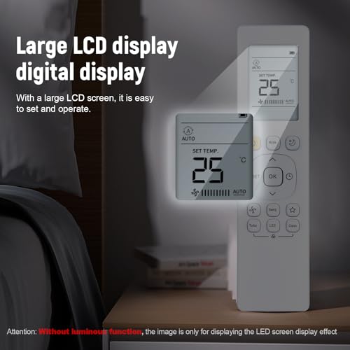Télécommande Midea RG10B(D) BGEF de remplacement pour climatisation en panne - 4