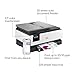HP OfficeJet Pro 8125e Wireless All-in-One Color Inkjet Printer, Print, scan, Copy, ADF, Duplex Printing Best-for-Home Office, 3 Month Instant Ink Trial Included, AI-Enabled (405T6A)