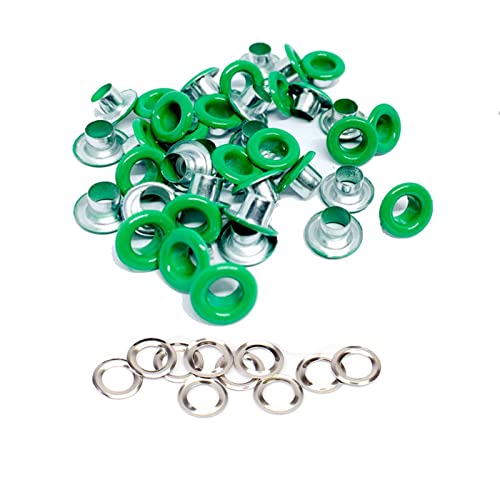 Juego de 100 ojales y arandelas de 5 mm Cover