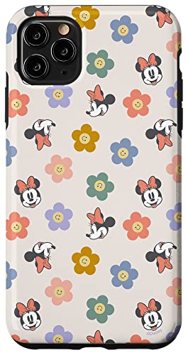 Coque iPhone 11 Pro Max Disney Minnie Mouse Fleurs