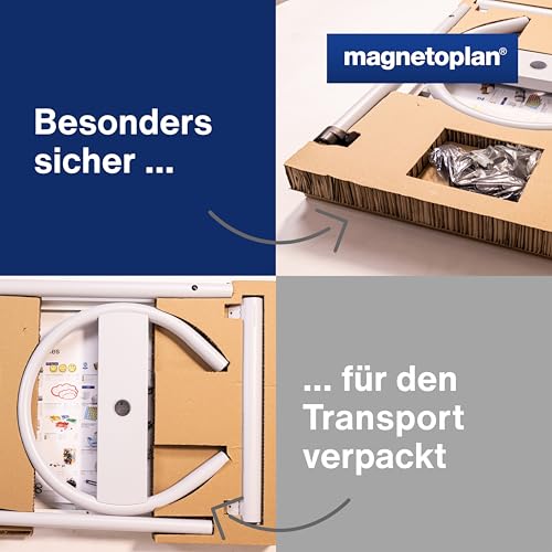 magnetoplan 12270F13 - Rotafolios con ruedas, blanco - imagen 9