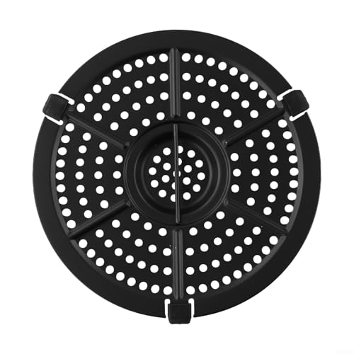 Sartén de repuesto para freidoras de aire, sartén sin freír para cocinar carne, pescado y patatas fritas, fácil de limpiar y usar (15,5 cm)