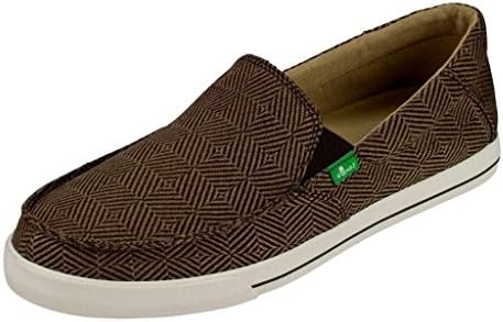 Sanuk Sideline Checked Linen - Men's Casual Shoes