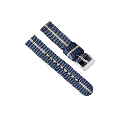 iCvoh LoXXgbv 18mm 20mm 22mm t@ubNuXbg Y fB[X Xgoh(Blue 1,20mm)