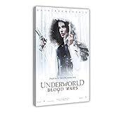 Schauspieler Kate Beckinsale Underworld Movie 3 Leinwand Poster Schlafzimmer Dekor Sport Landschaft Büro Zimmer Dekor Geschenk Rahmen: 60 x 90 cm