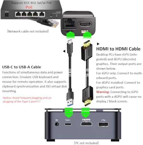 JetKVM PoE, Jet KVM Power over Ethernet, IP KVM Open Source, KVM over IP - 3