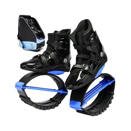 Zapatos de rebote para fitness y diversión, suela antideslizante y diseño de resorte para deportes en interiores y exteriores