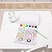 Melissa & Doug Paint With Water - Vehicles, 20 Perforated Pages With Spillproof Palettes