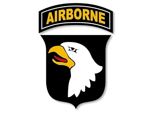 101St Airborne Logo Screaming Eagles Sticker (Logo Army 101 Bumper Ssi Air Assault Vietnam) #TOP19