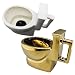 Imagen de NIDONE Taza del baño Cerámica 12oz Paop taza novedoso tazón de baño taza de café taza de bebidas con caca escondida interior regalos de morda