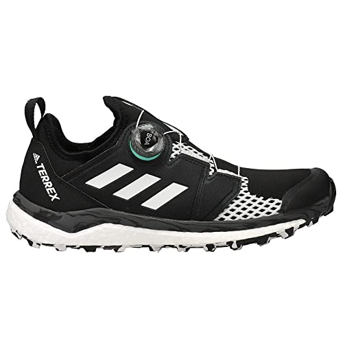 Adidas Women's Terrex Agravic Boa Trail Running Shoe, Core Black/Ftwr White/Acid Mint - 8 #TOP29