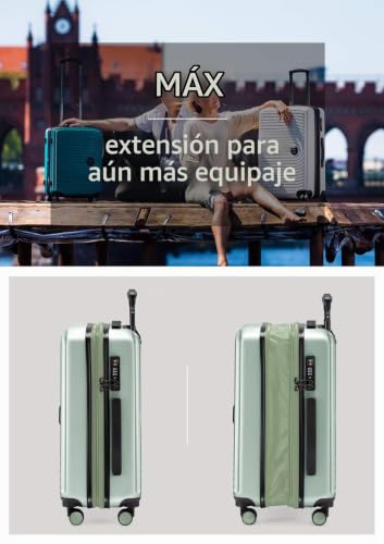 Miniatura 5 de Hauptstadtkoffer Mitte - Equipaje De Mano 55x40x23, Tsa, 4 Ruedas, Maleta De Viaje, Rígida, Con Ruedas, De Mano, De Cabina, Menta