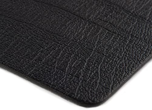 Coaster Set Of 4 Jet Black Coasters ( 10cm x 10cm ). Made In The UK From Recycled Leather By Lara-May.