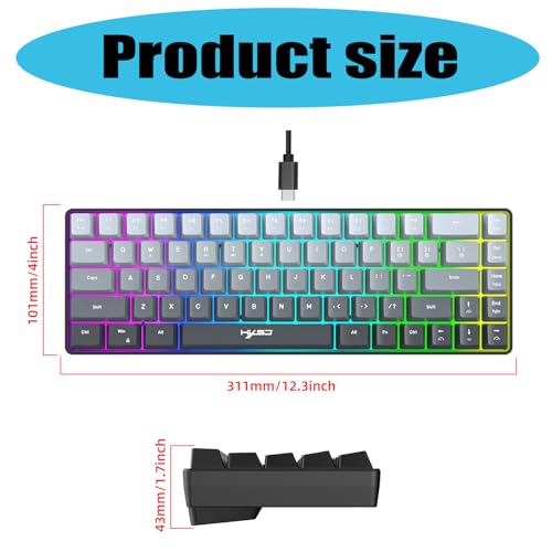 Clavier de jeu nomade deux interfaces Type C USB A pour mobile