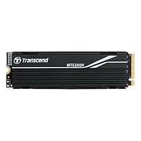 Transcend MTE250H 1TB M.2 2280 NVMe PCIe Gen4x4, 3D TLC, with Dram(Graphene Heatsink), Bis zu 7,200/6,200 mb/s, Interne SSD für Desktop PC & PS5 (Not für Laptops) – Ansicht 1